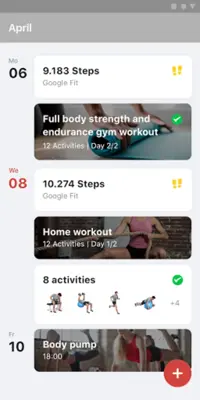 Personal Fit Club android App screenshot 4